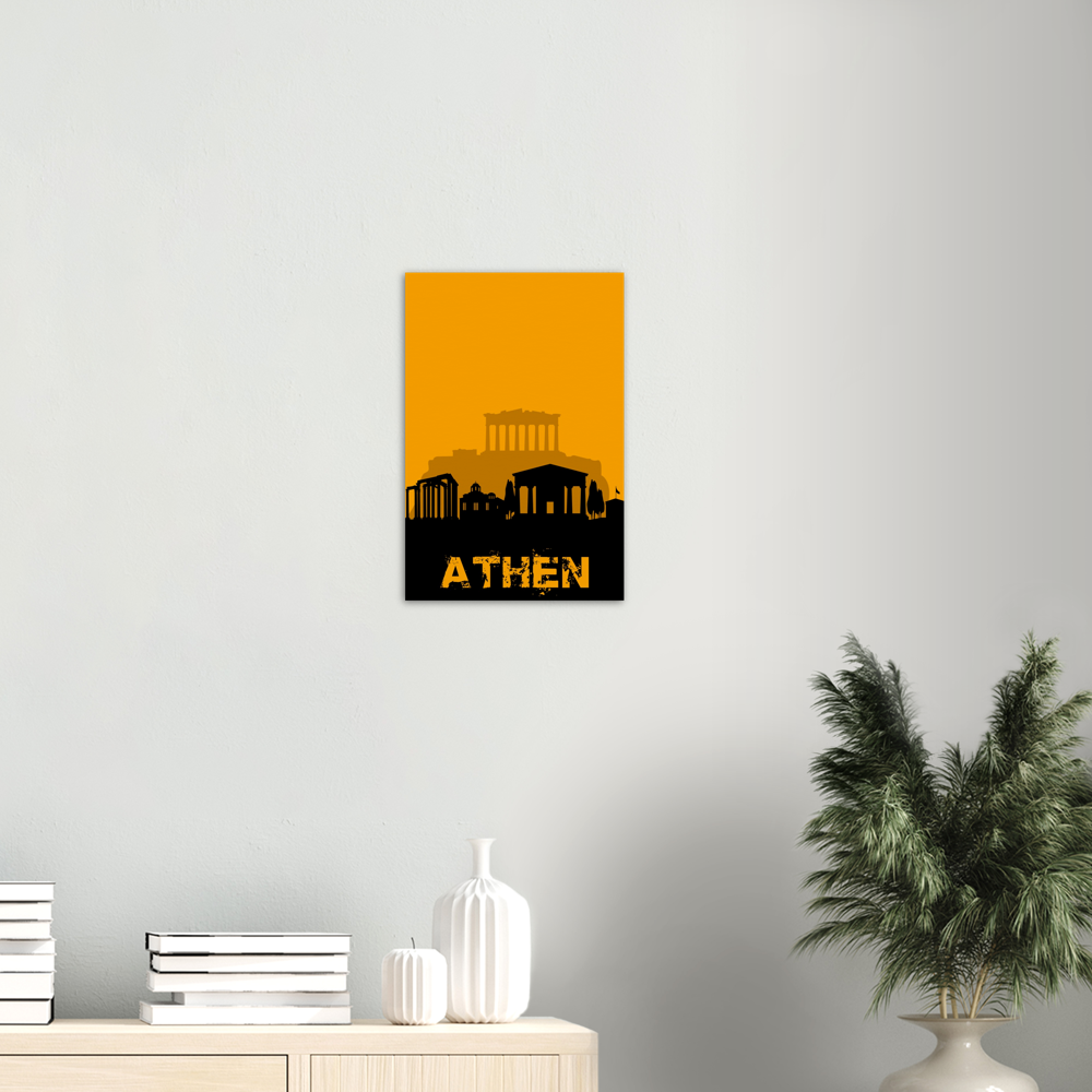 Athen - City Skyline - printylife.de