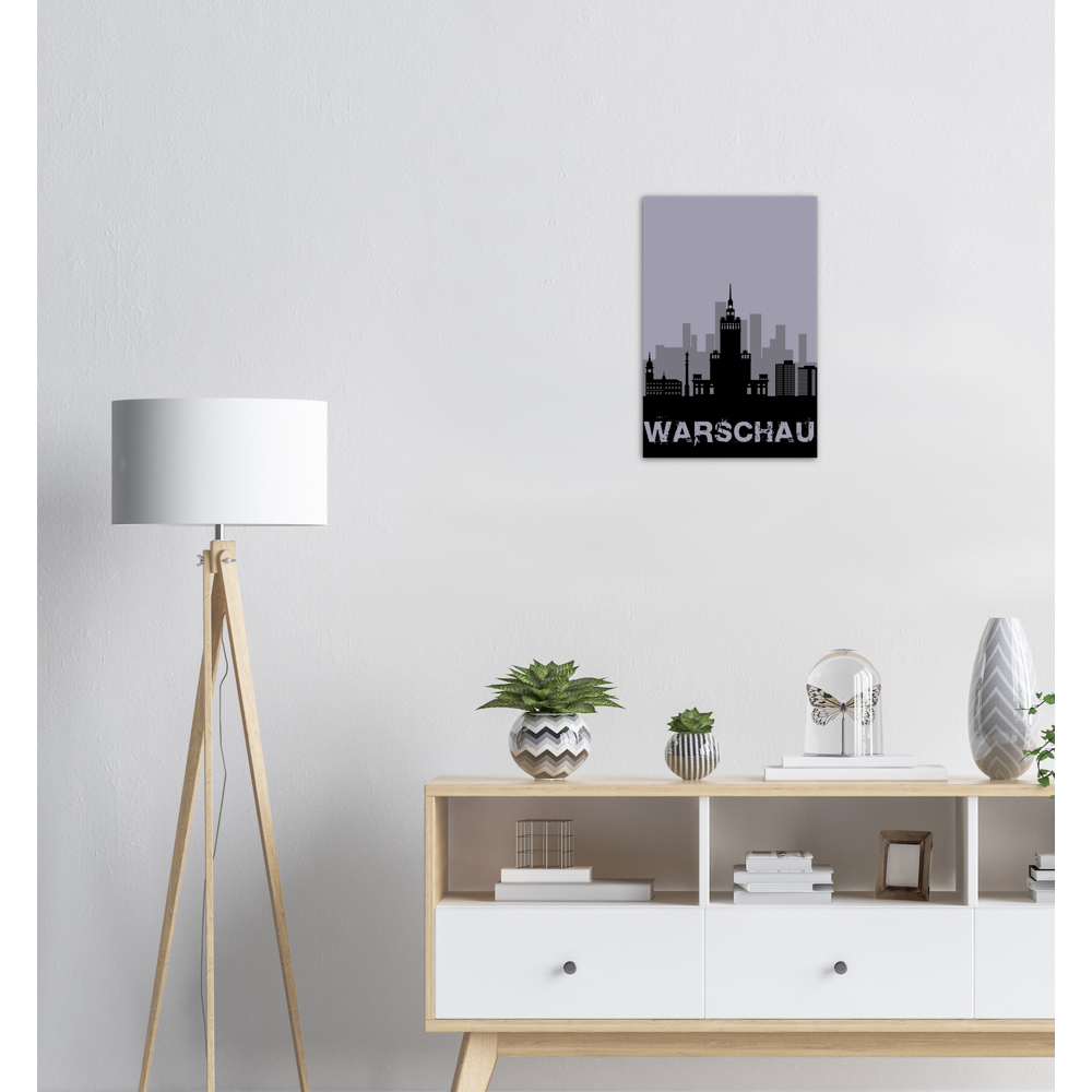 Warschau - City Skyline - printylife.de