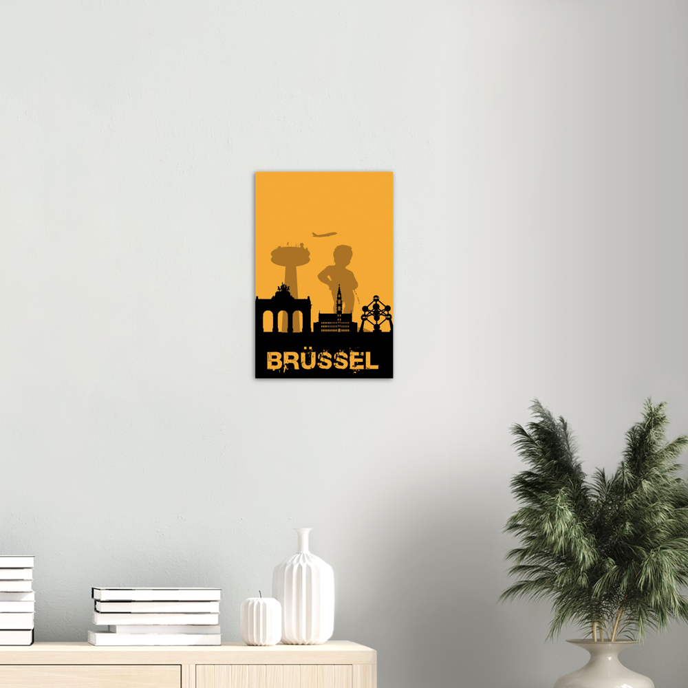 Brüssel - City Skyline - printylife.de