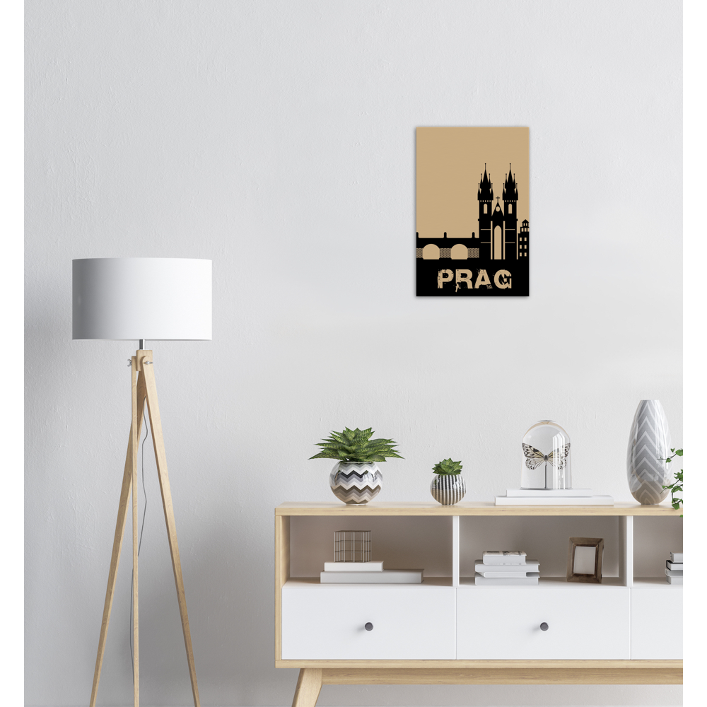 Prag - City Skyline - printylife.de