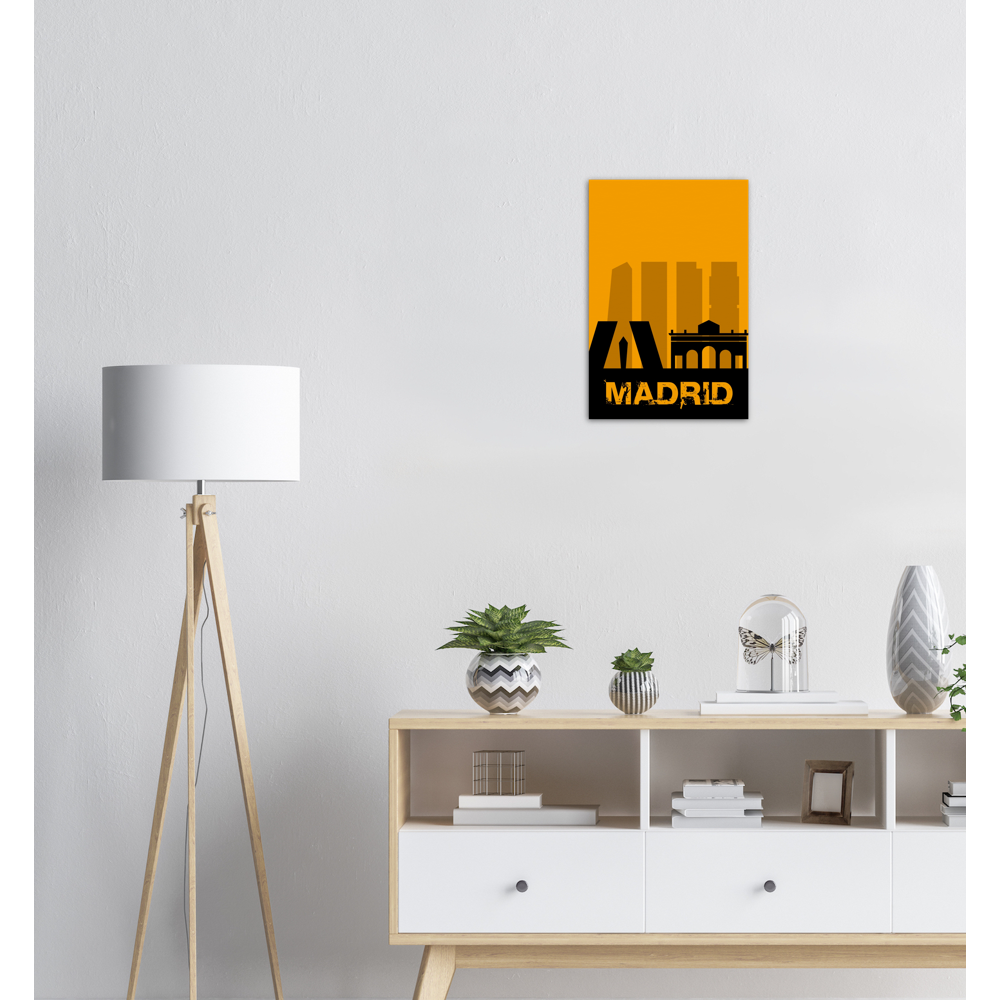 Madrid - City Skyline - printylife.de