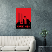 Lade das Bild in den Galerie-Viewer, München - City Skyline - printylife.de
