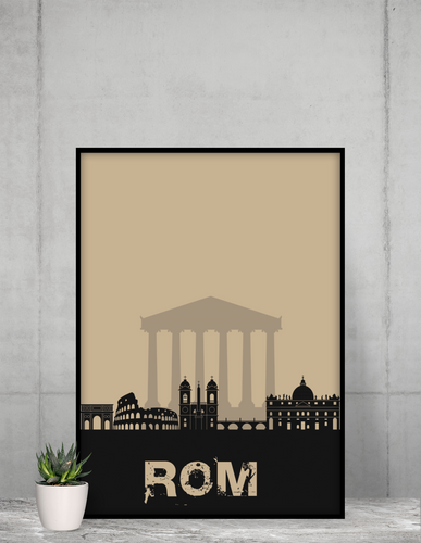 Rom - City Skyline - printylife.de