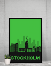 Lade das Bild in den Galerie-Viewer, Stockholm - City Skyline - printylife.de
