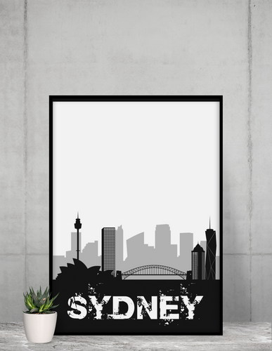 Sydney - City Skyline - printylife.de