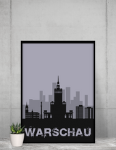 Lade das Bild in den Galerie-Viewer, Warschau - City Skyline - printylife.de
