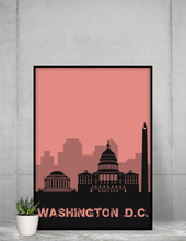 Lade das Bild in den Galerie-Viewer, Washington D.C. - City Skyline - printylife.de
